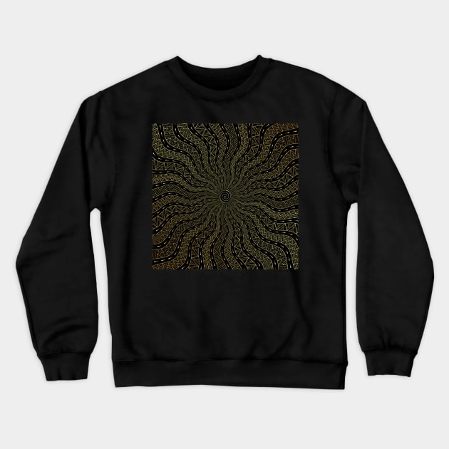 Golden Oracle | Ornamentalism Crewneck Sweatshirt by natasedyakina